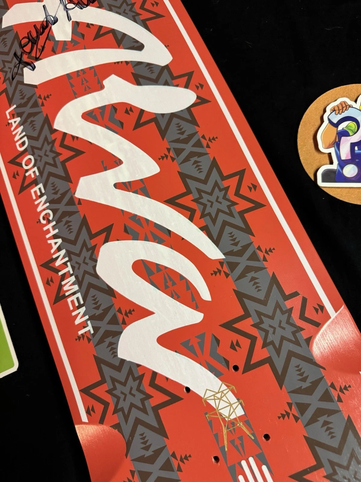 Signed Tony Alva Enchantment Pool King Autographed Skateboard Deck