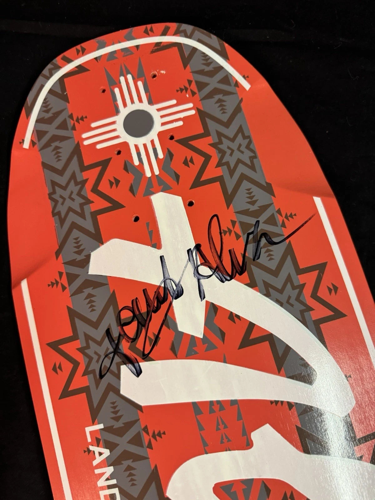 Signed Tony Alva Enchantment Pool King Autographed Skateboard Deck