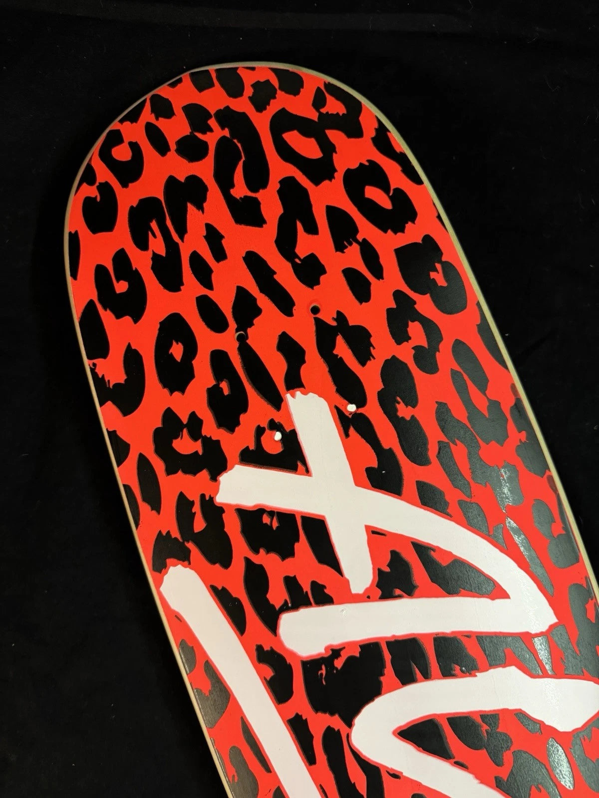 Signed Tony Alva Urban Guerilla Autographed Skateboard Deck Leopard