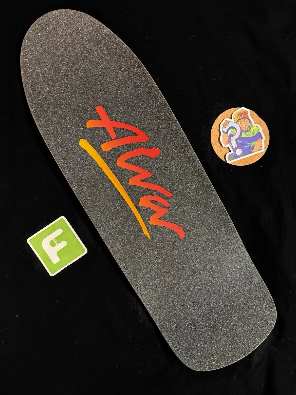 Signed Tony Alva Blue Tile Obsession Alva Skates Autographed Skateboard Deck