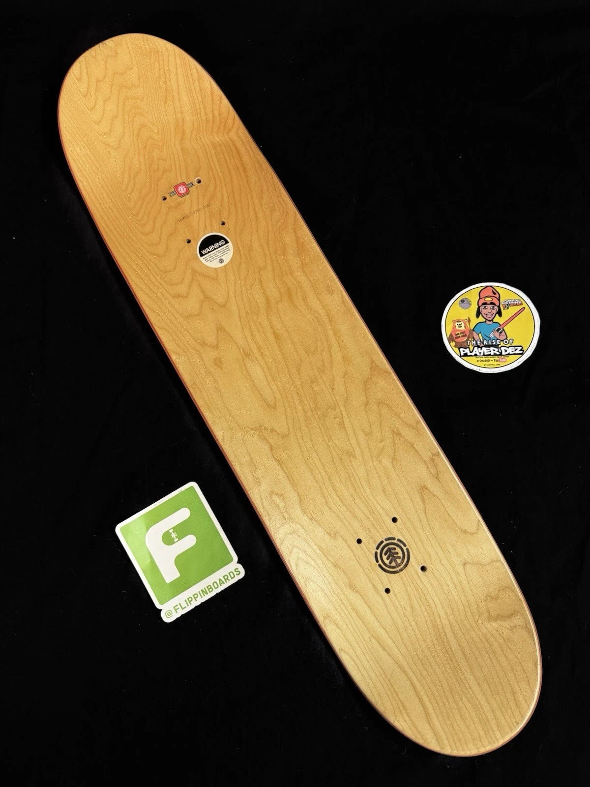 Signed Bam Phil April Margera HIM Element Autographed Skateboard Deck