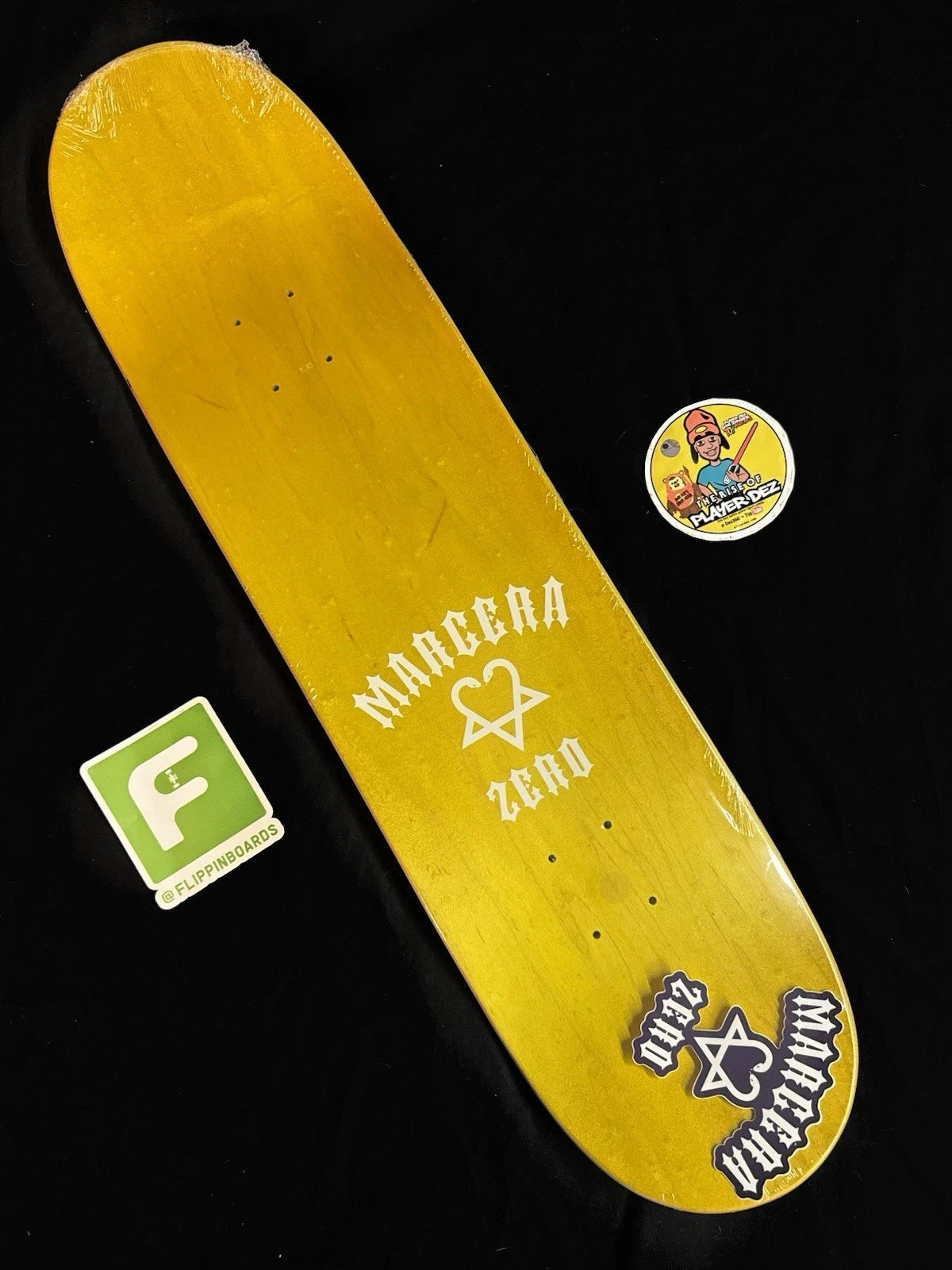 Signed Bam Margera American Zero Autographed Skateboard Deck Limited Edition