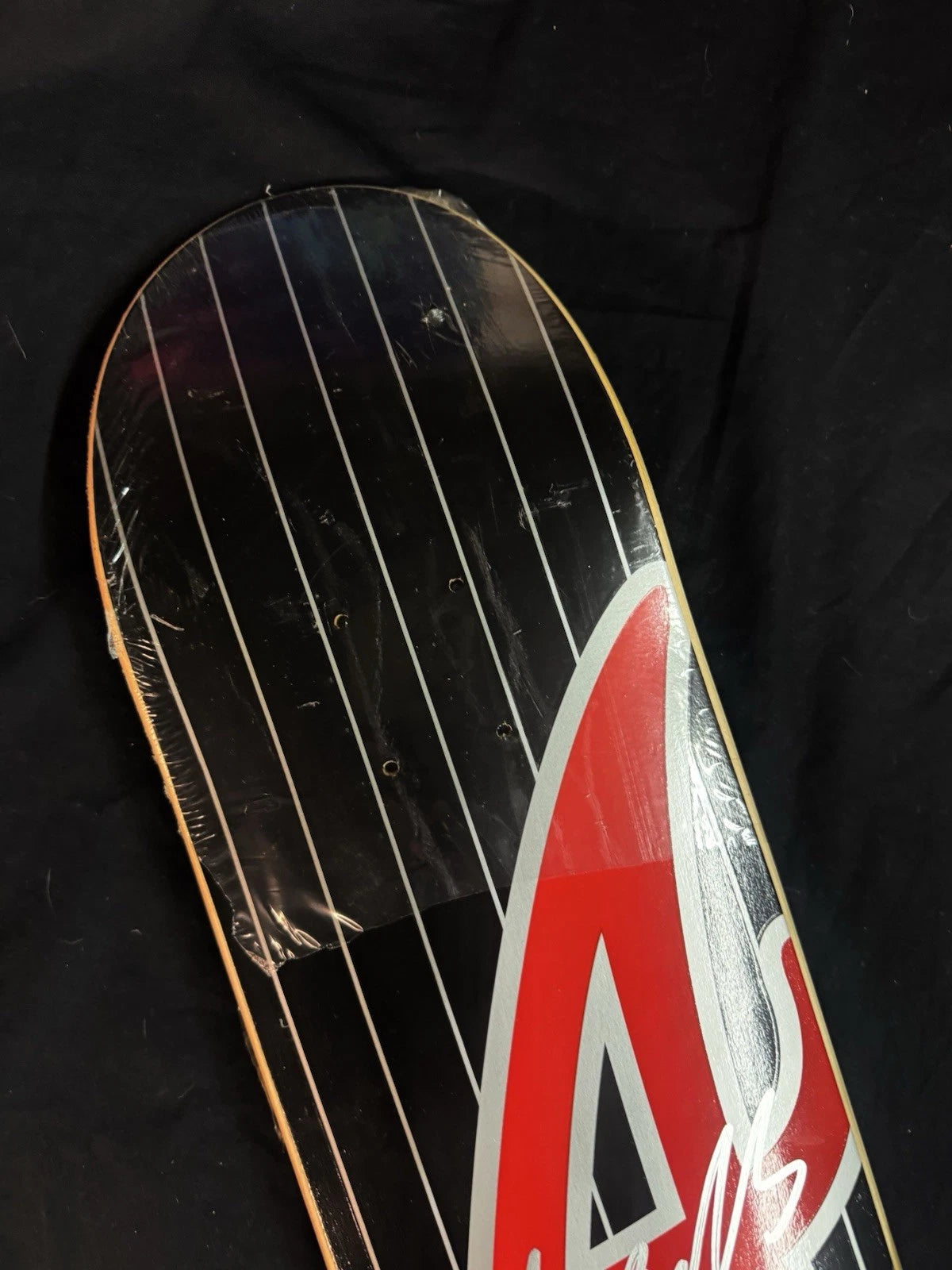 Signed Andrew Reynolds ATL A Letter Autographed Baker Skateboard Deck