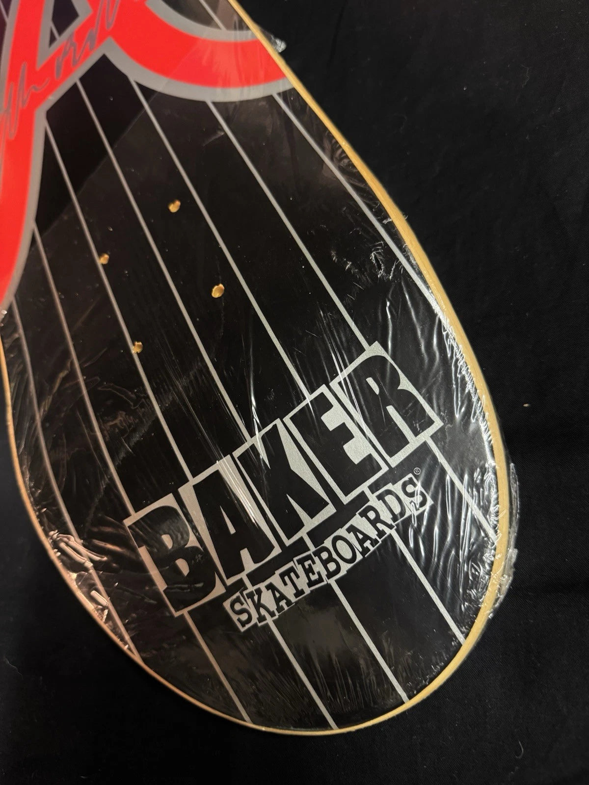 Signed Andrew Reynolds ATL A Letter Autographed Baker Skateboard Deck