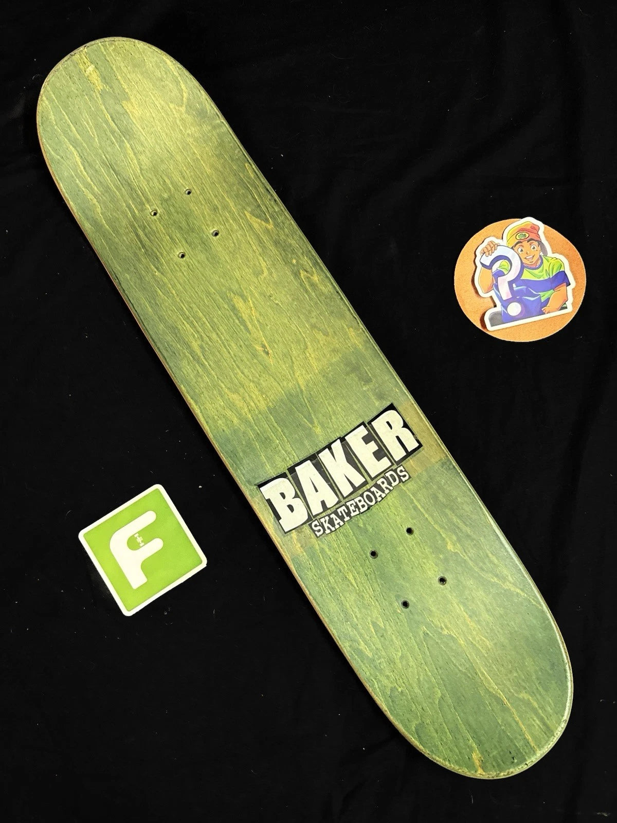 Signed Andrew Reynolds Shaggy Scooby Doo Autographed Baker Skateboard Deck