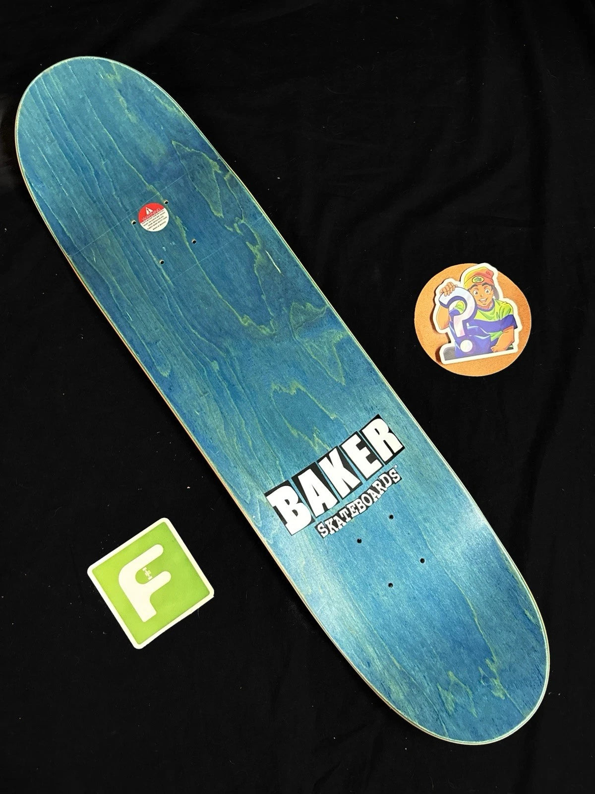 Signed Andrew Reynolds Blocks Logo A Baker Autographed Skateboard Deck