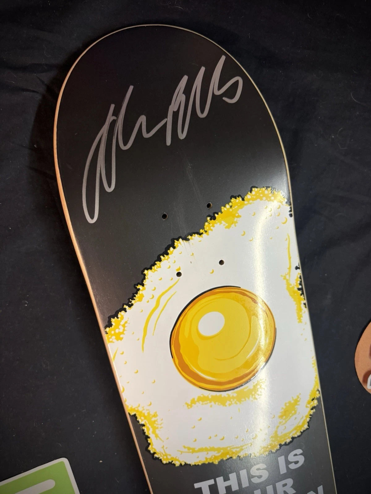 Signed Andrew Reynolds Any Questions Autographed Baker Skateboard Deck
