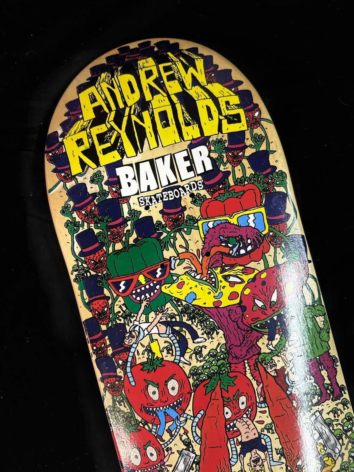 Signed Andrew Reynolds Baker Super Jail Autographed Skateboard Deck