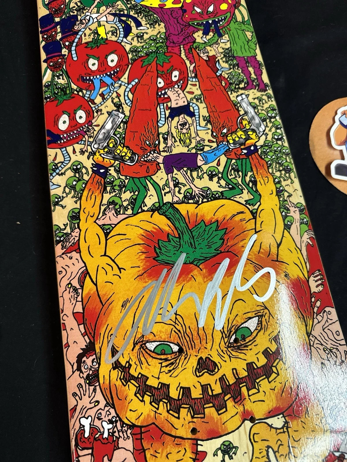 Signed Andrew Reynolds Baker Super Jail Autographed Skateboard Deck