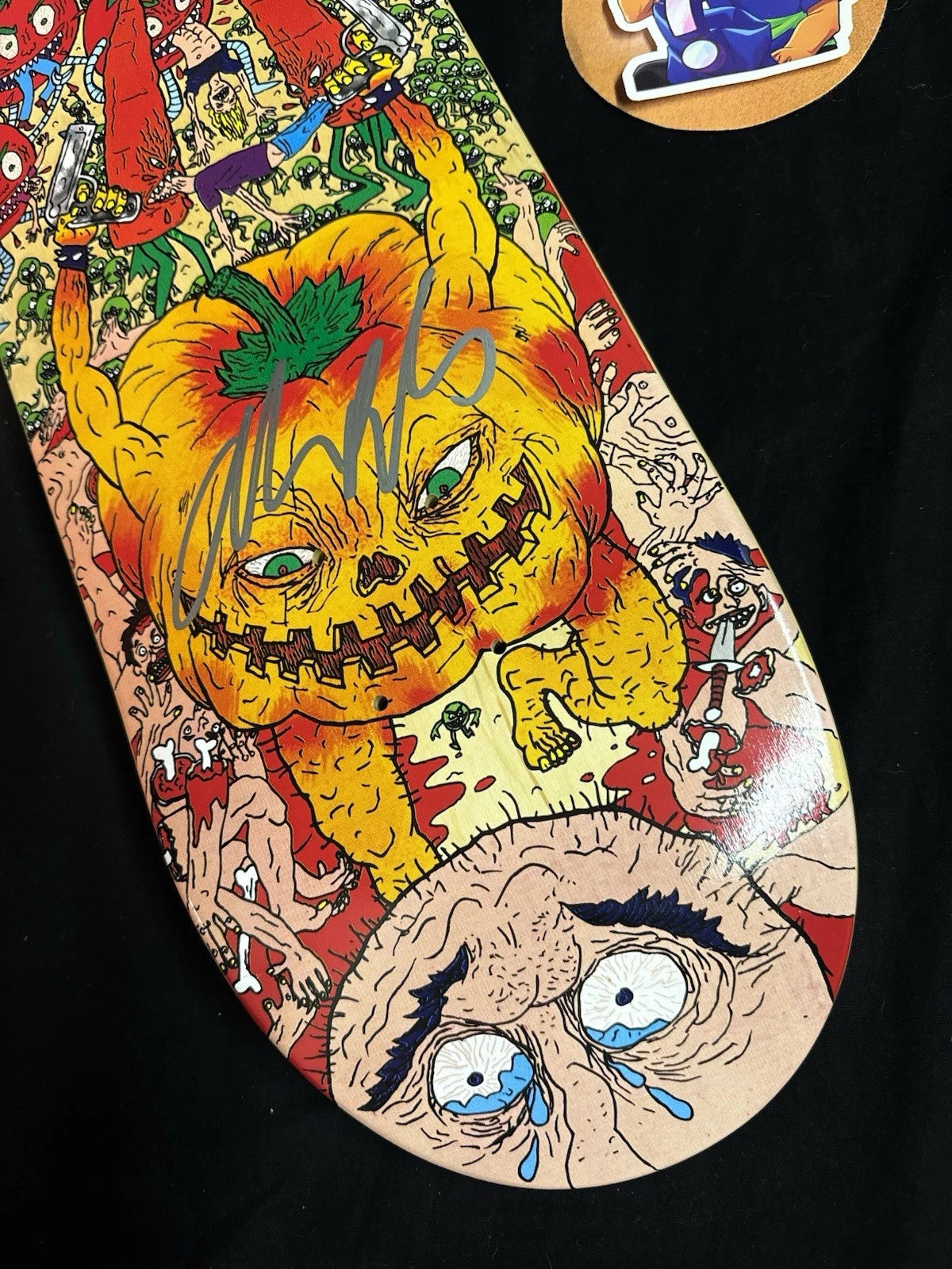 Signed Andrew Reynolds Baker Super Jail Autographed Skateboard Deck