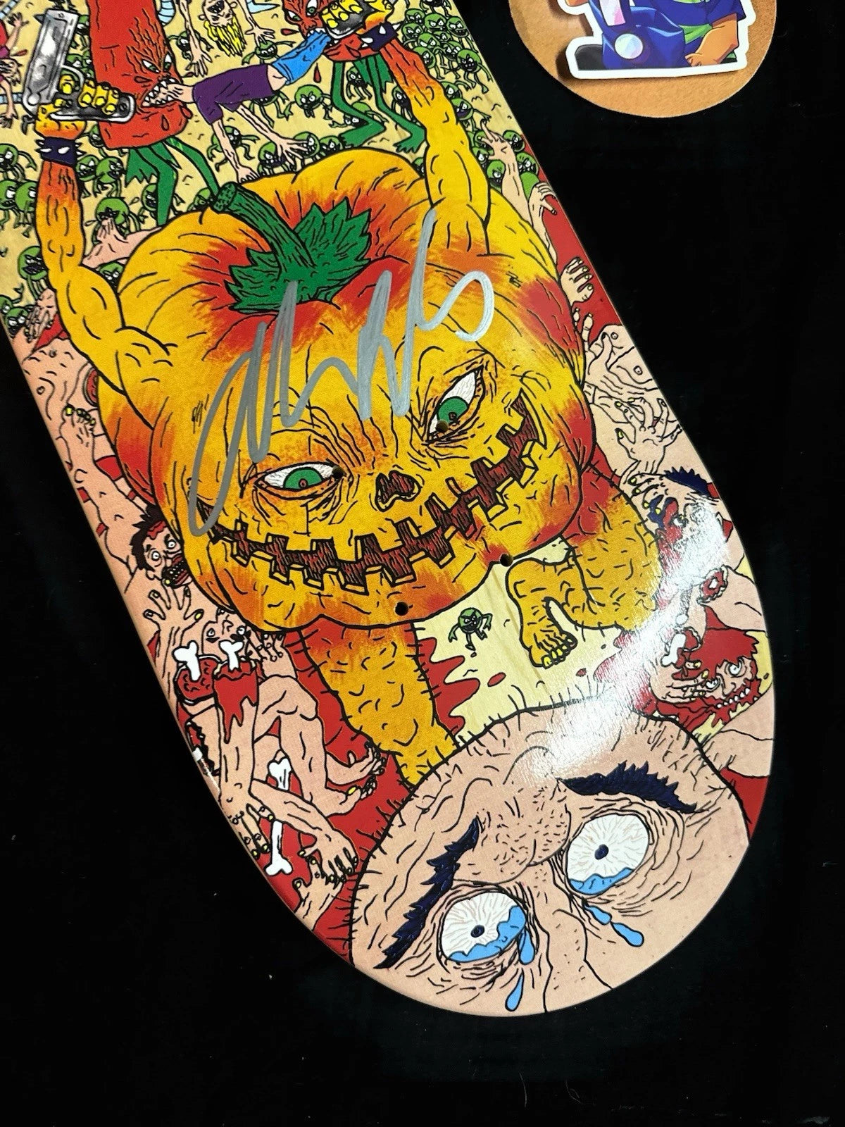 Signed Andrew Reynolds Baker Super Jail Autographed Skateboard Deck