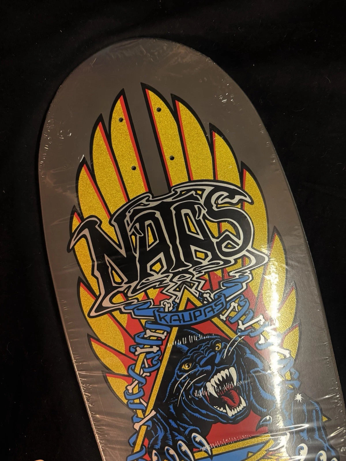 Signed Natas Kaupas Panther SMA Santa Monica Airlines Autographed Skateboard Deck