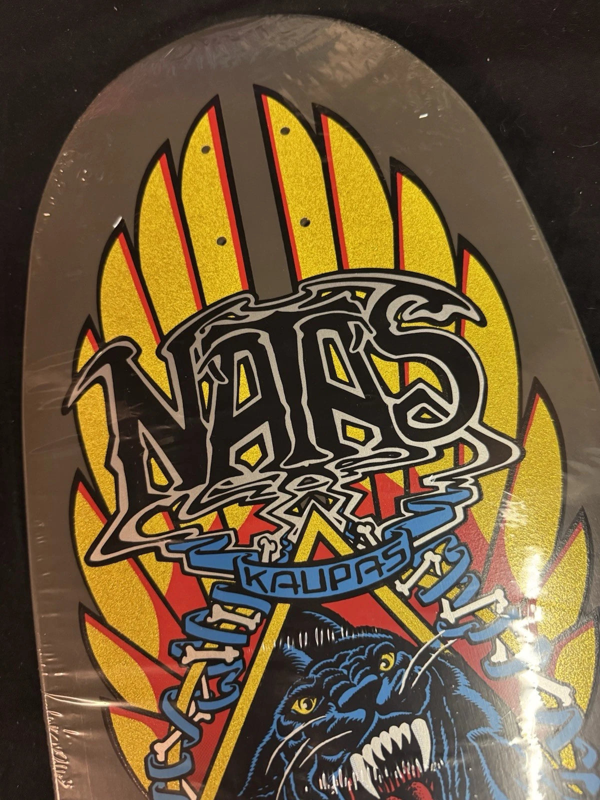 Signed Natas Kaupas Panther SMA Santa Monica Airlines Autographed Skateboard Deck