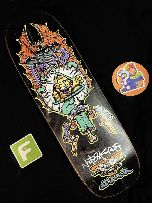 Signed Natas Kaupas Burrito SMA Santa Monica Airlines Autographed Skateboard Deck
