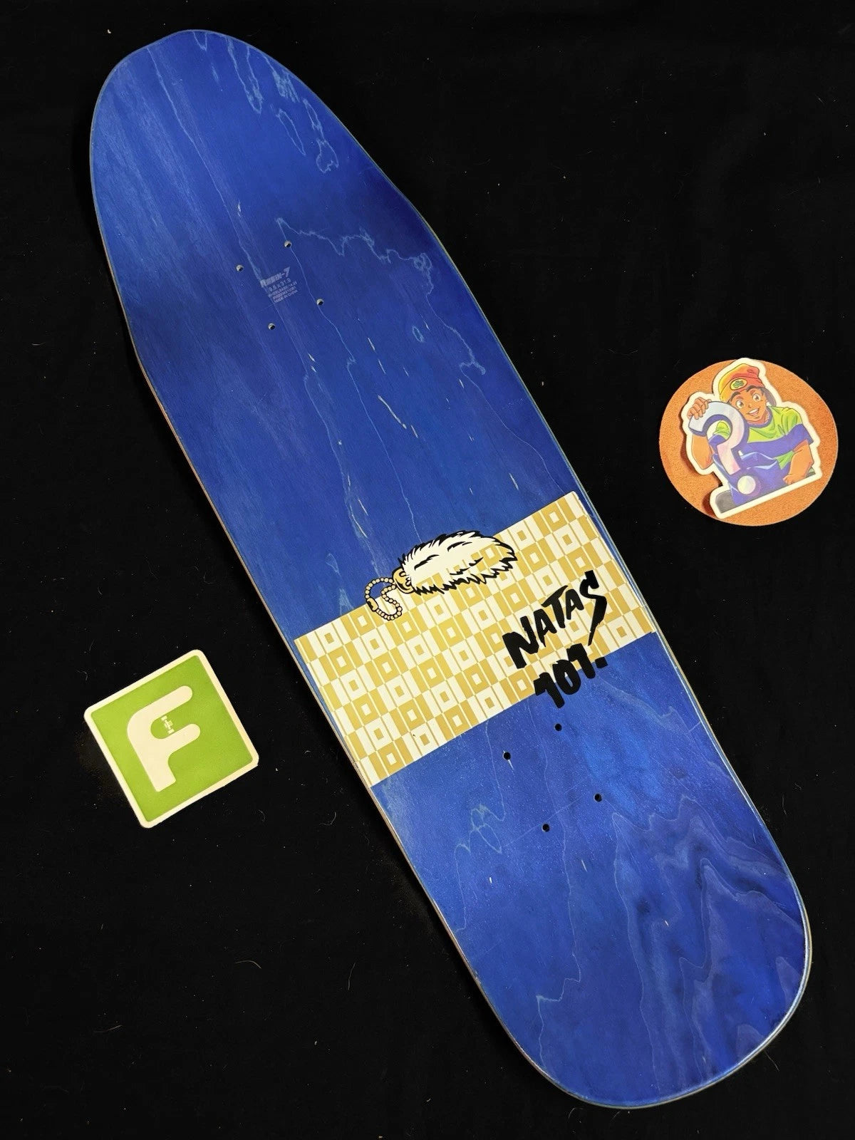 Signed Natas Kaupas Bunny Trap Autographed Skateboard Deck 101 SMA