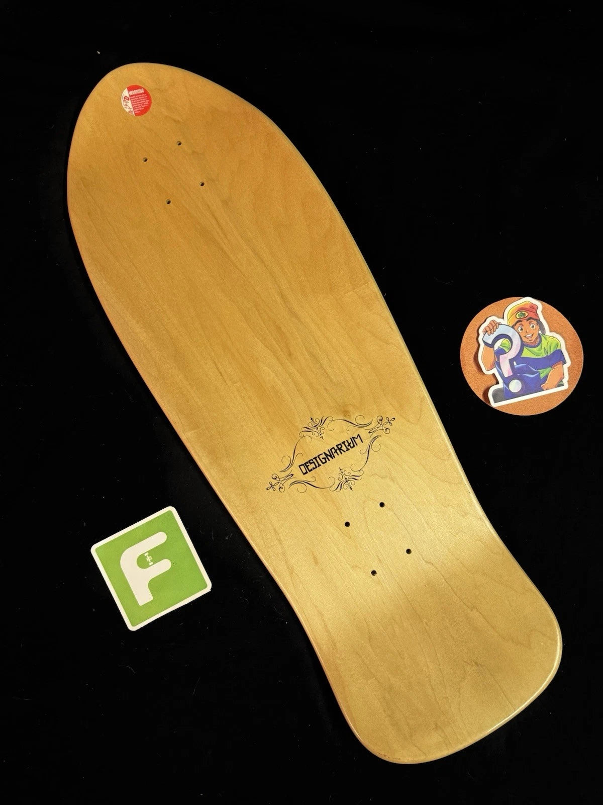 Signed Natas Kaupas Wes Humpston Designarium Autographed Skateboard Deck
