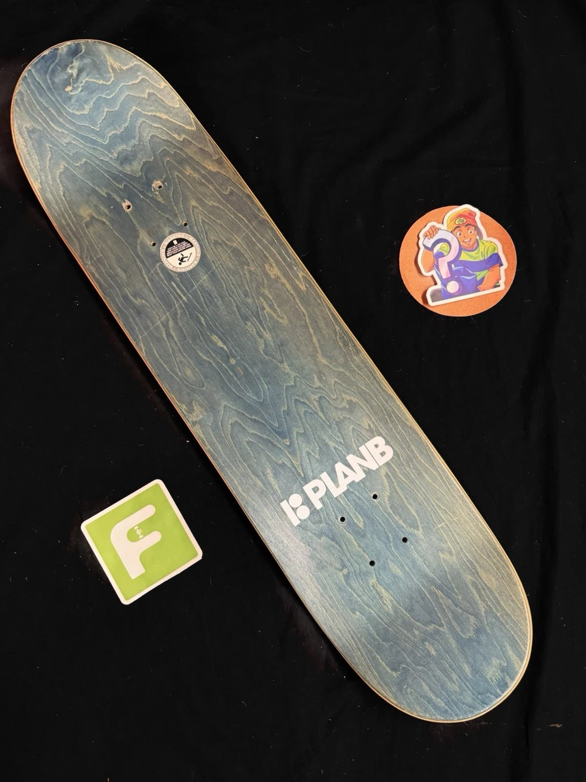 Signed Paul Rodriguez MVP Foil Plan B Autographed Skateboard Deck Prod