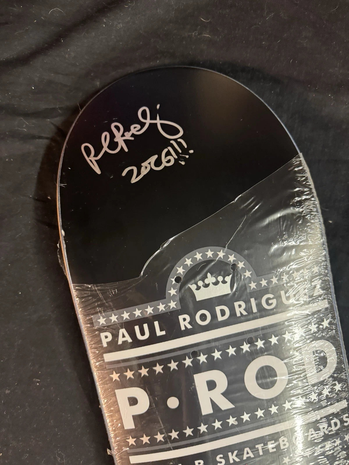 Signed Paul Rodriguez Muhammad Ali Boxing PROD Autographed Plan B Skateboard Deck
