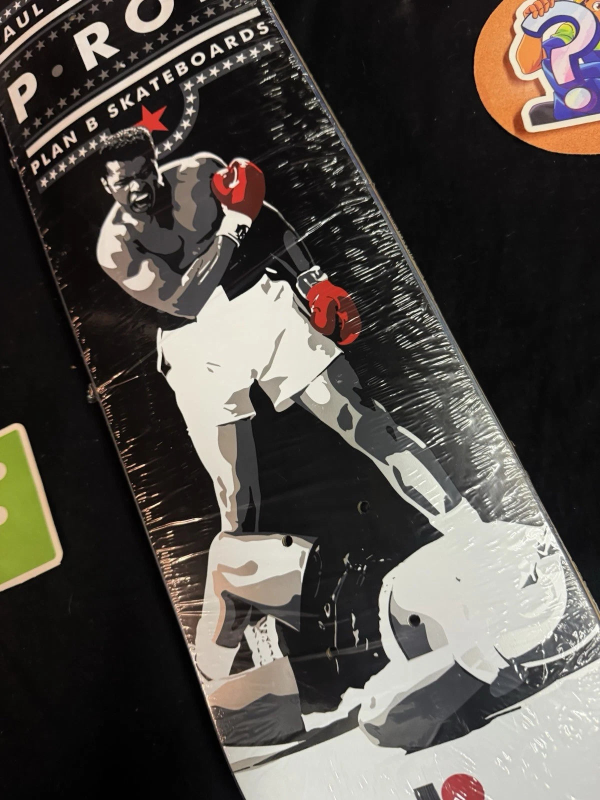 Signed Paul Rodriguez Muhammad Ali Boxing PROD Autographed Plan B Skateboard Deck