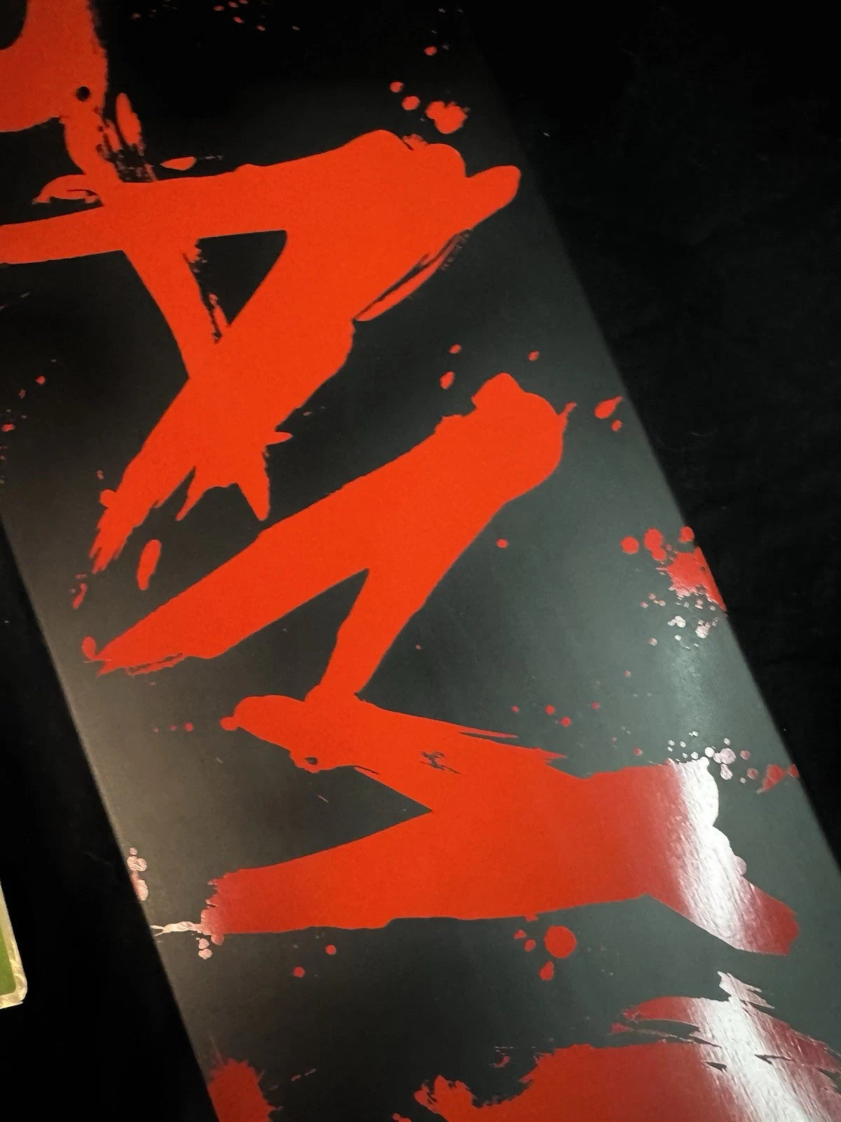Signed Bam Margera Black Dip Red Skull Limited Autographed Zero Skateboard Deck