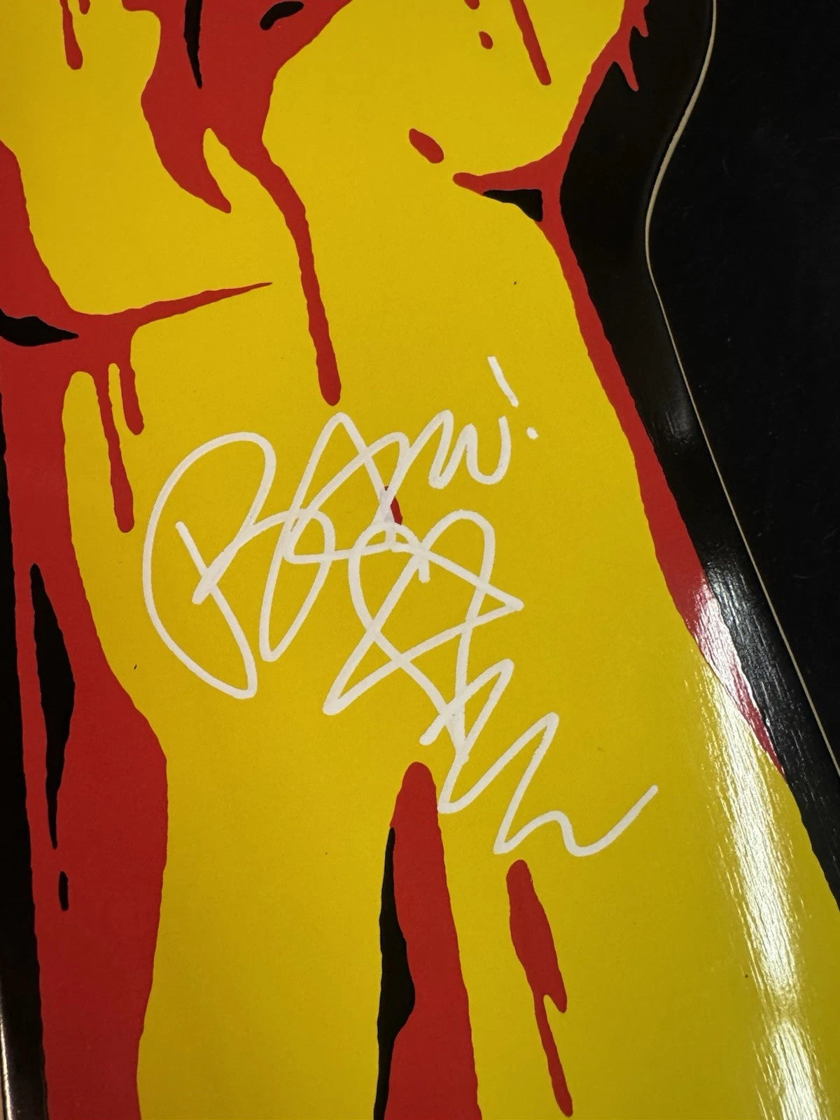Signed Bam Margera HIM Element CKY Autographed Cruiser Skateboard Deck