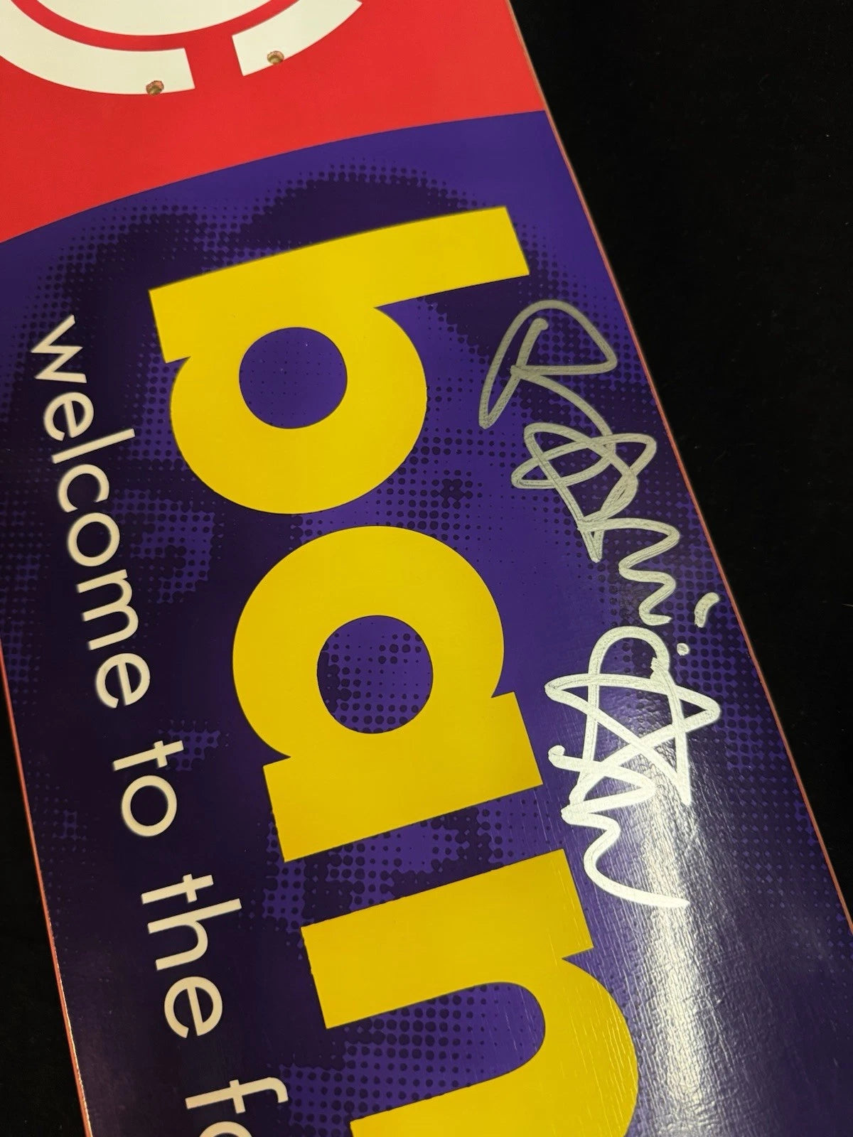 Signed Bam Margera HIM Element CKY 2000s Autographed Skateboard Deck
