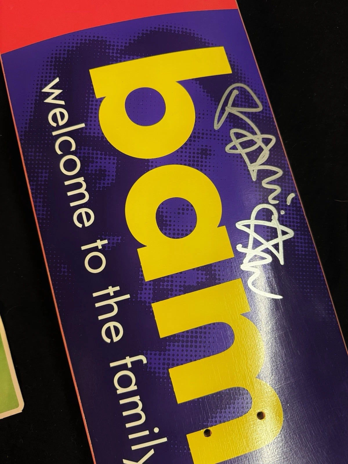 Signed Bam Margera HIM Element CKY 2000s Autographed Skateboard Deck