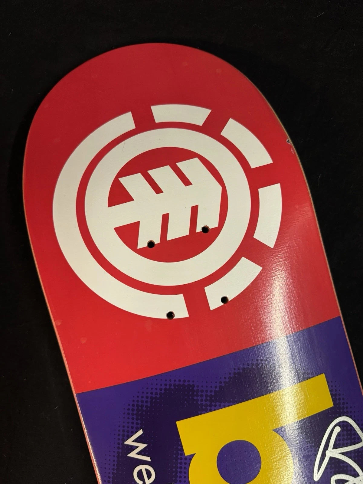 Signed Bam Margera HIM Element CKY 2000s Autographed Skateboard Deck