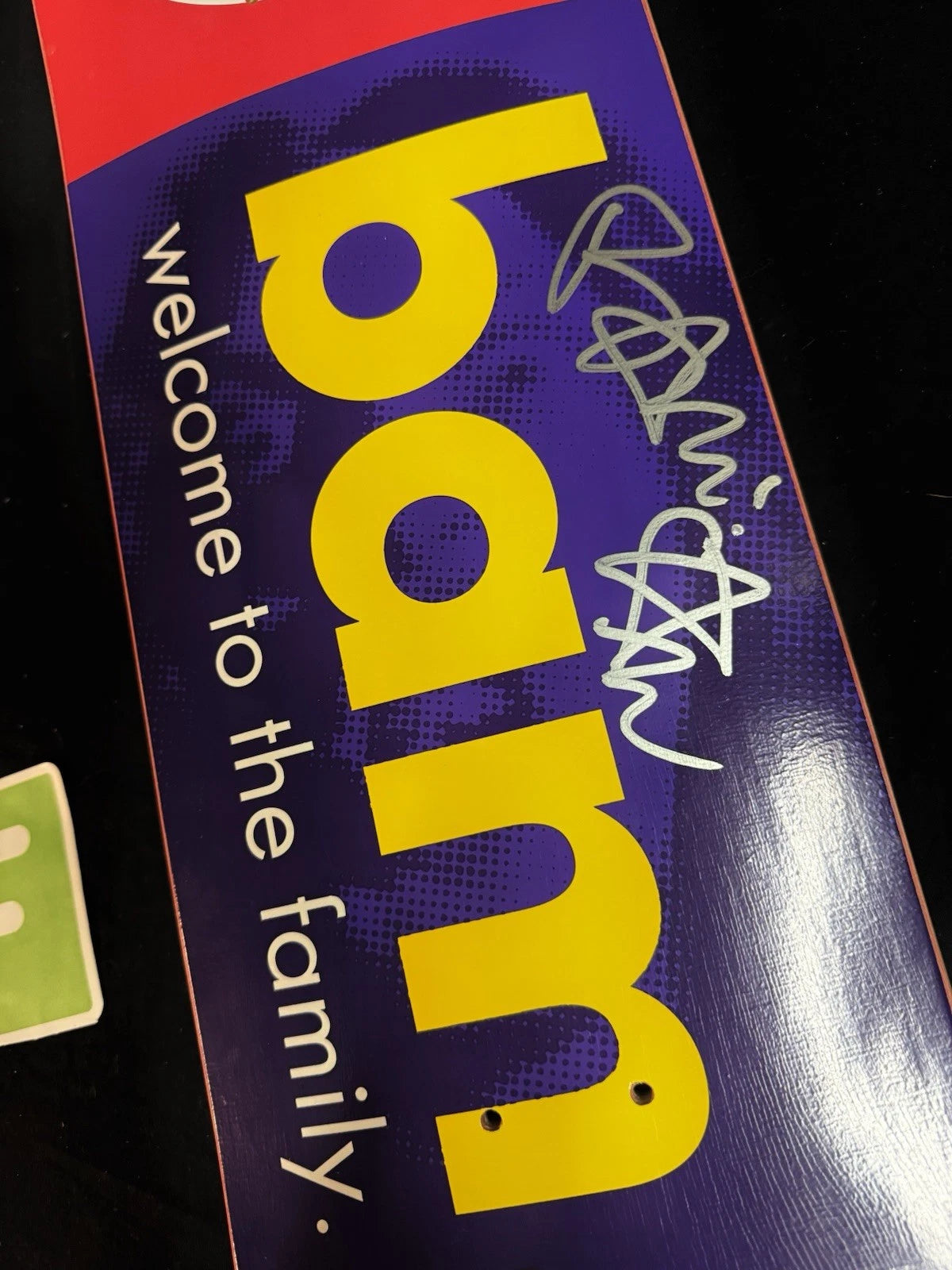 Signed Bam Margera HIM Element CKY 2000s Autographed Skateboard Deck