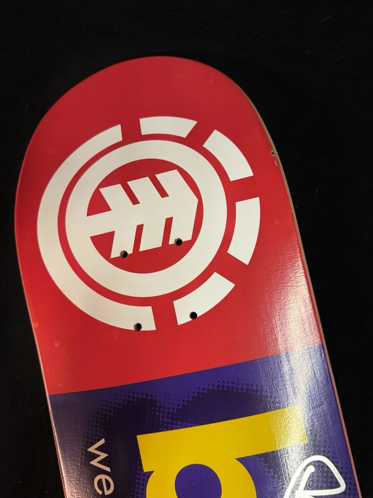 Signed Bam Margera HIM Element CKY 2000s Autographed Skateboard Deck