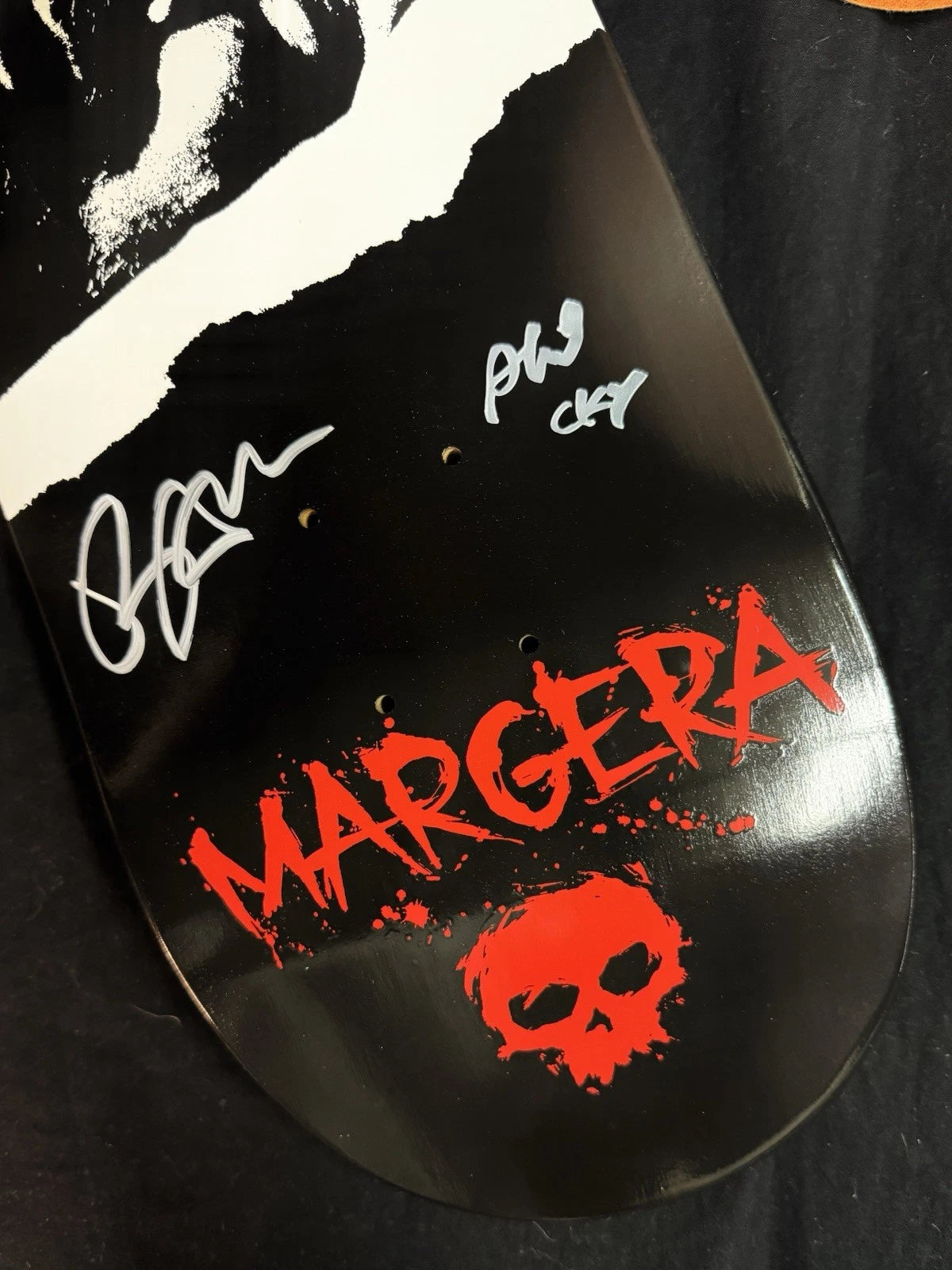 Signed Bam Margera Plunger First Run Zero Autographed Skateboard Deck