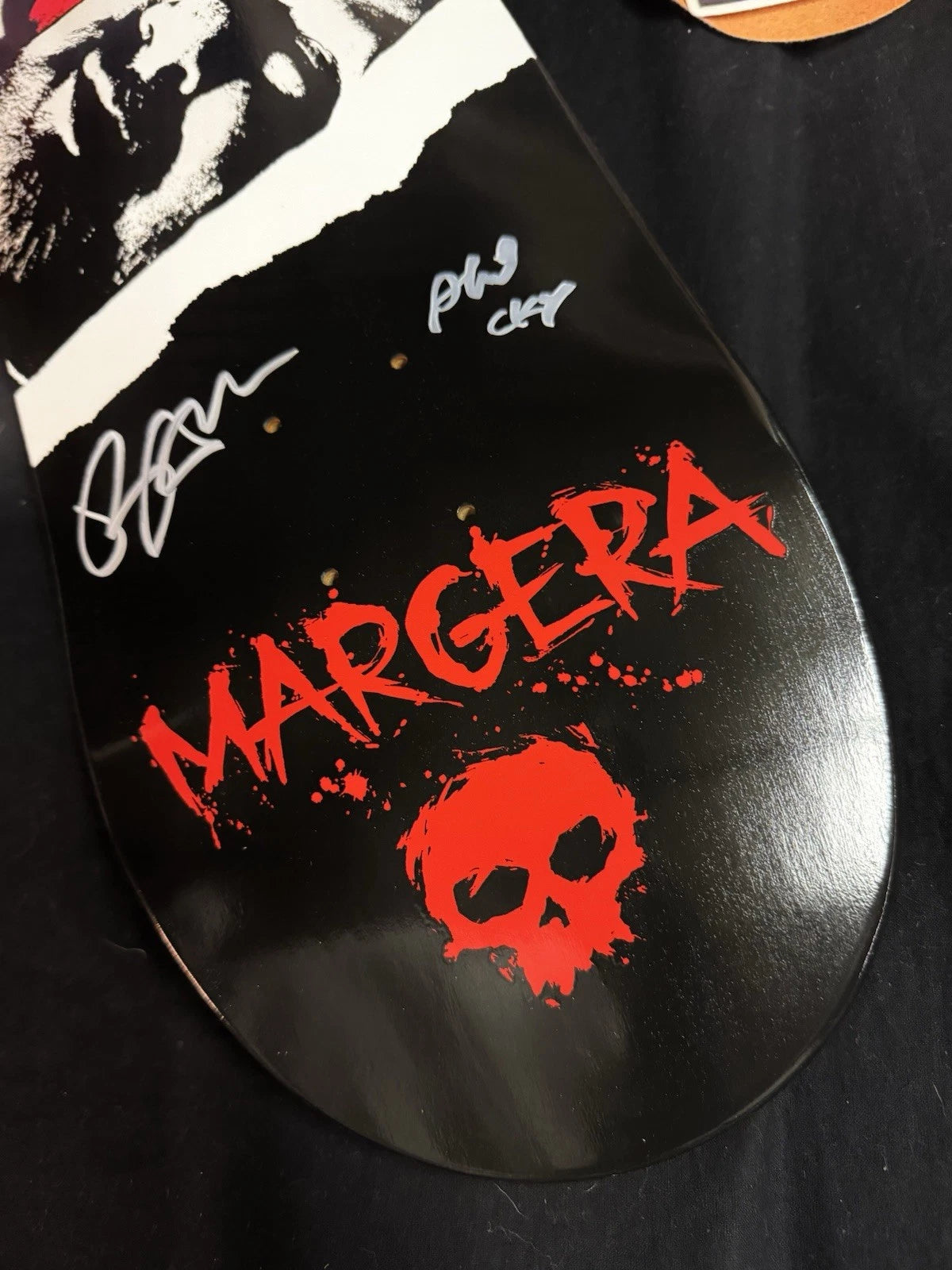 Signed Bam Margera Plunger First Run Zero Autographed Skateboard Deck
