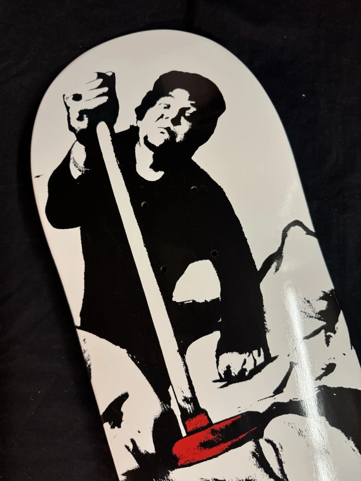 Signed Bam Margera Plunger First Run Zero Autographed Skateboard Deck