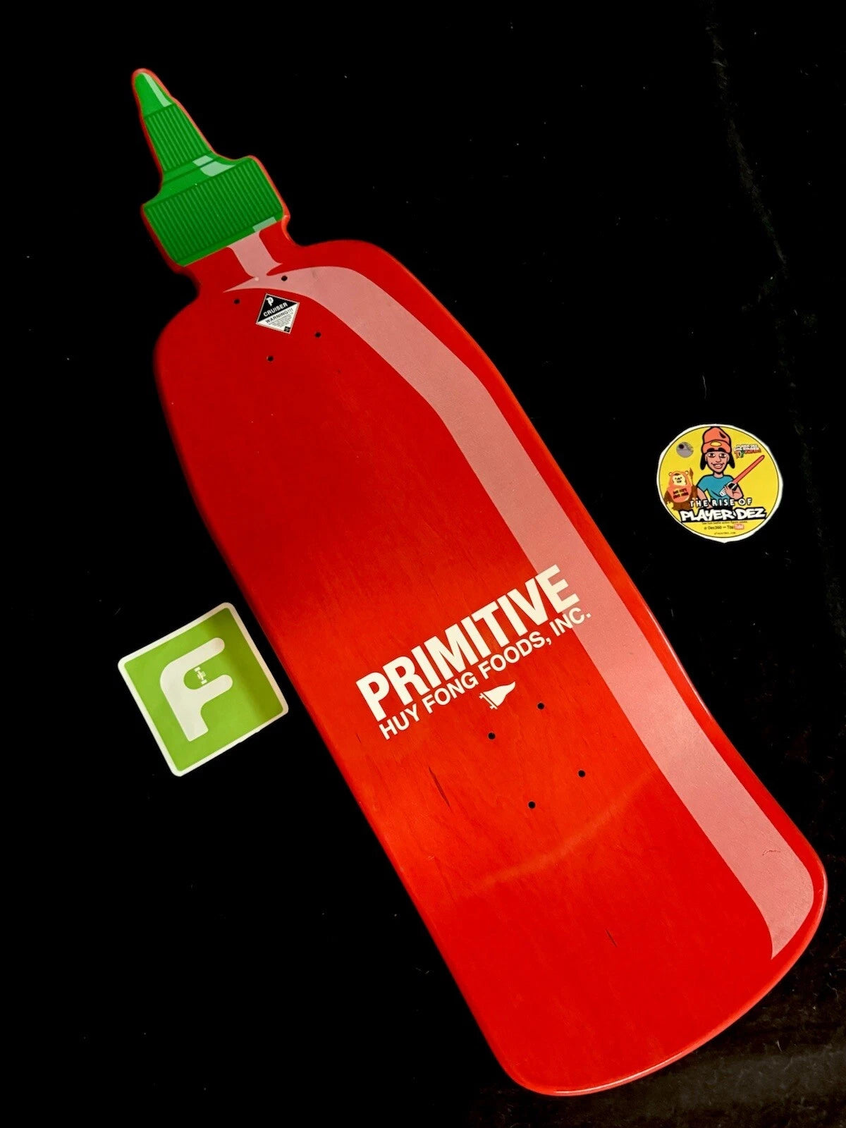 Primitive Team Signed Sriracha Paul Rodriguez Autographed Skateboard Deck