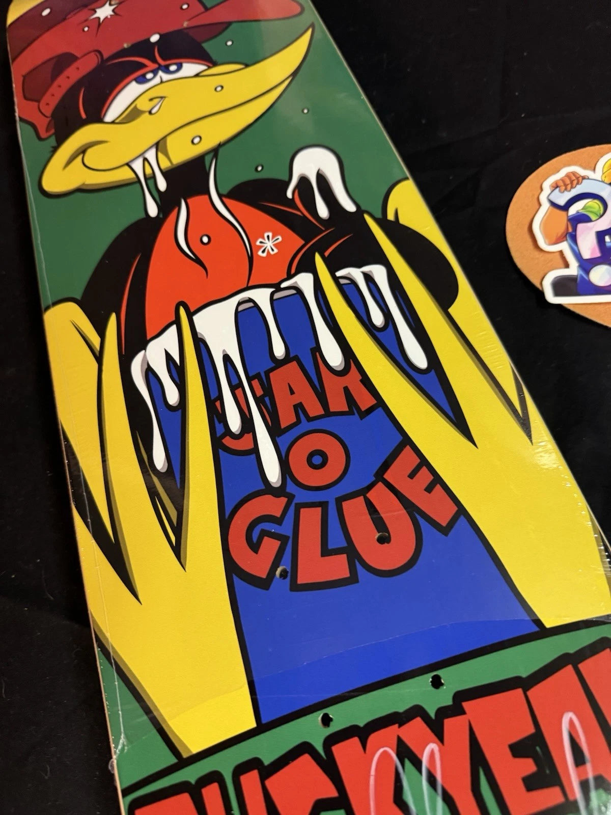 Signed Bucky Lasek Glue Jar Oriole Limited Autographed Skateboard Deck