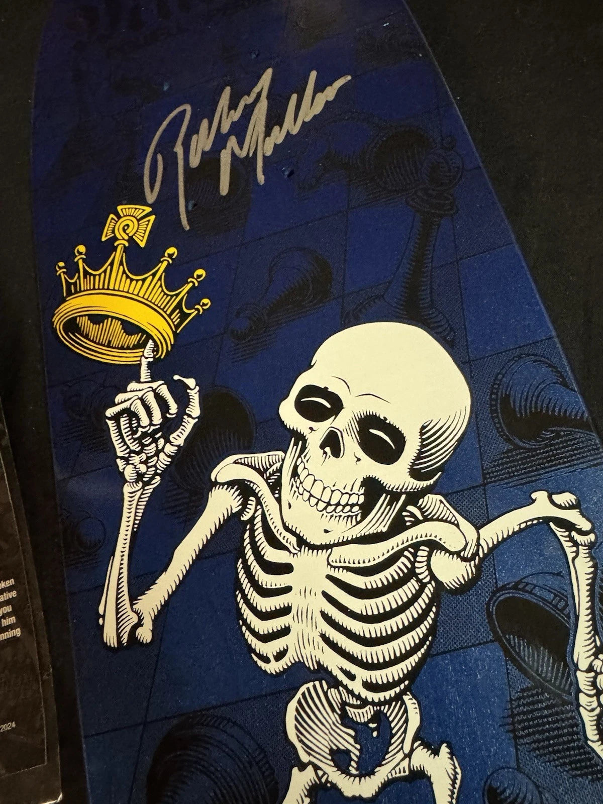 Signed Rodney Mullen Autographed Skateboard Deck Series 15 Powell Peralta