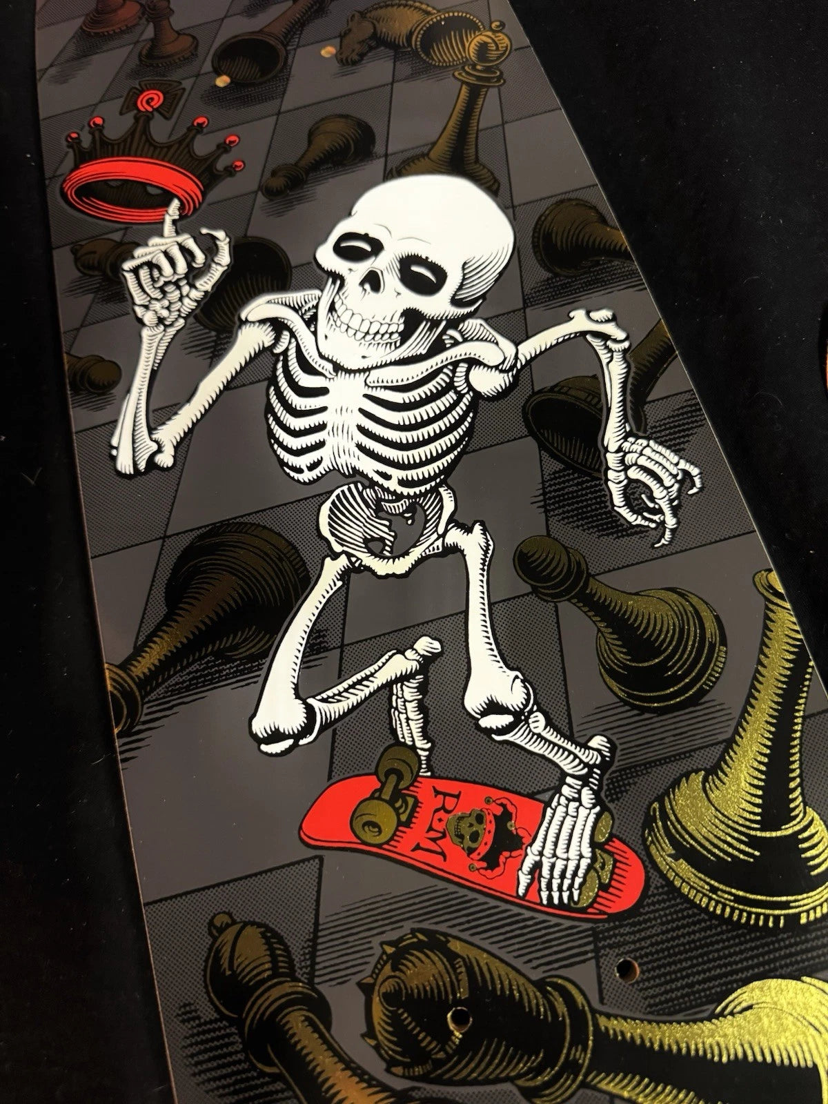 Signed Rodney Mullen Autographed Skateboard Deck Series 16 Powell Peralta