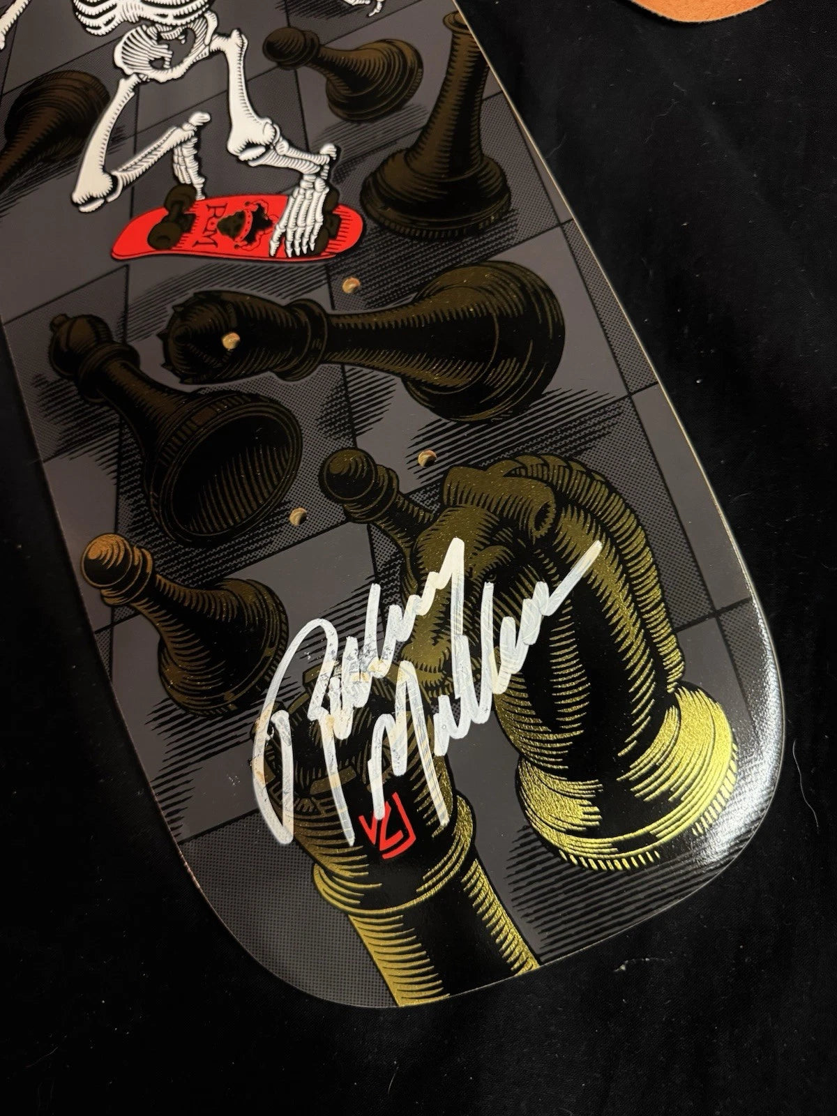 Signed Rodney Mullen Autographed Skateboard Deck Series 16 Powell Peralta