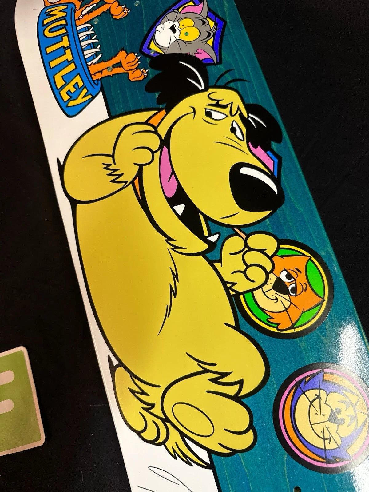 Signed Rodney Mullen Muttley Hanna Barbera Autographed Almost Skateboard Deck