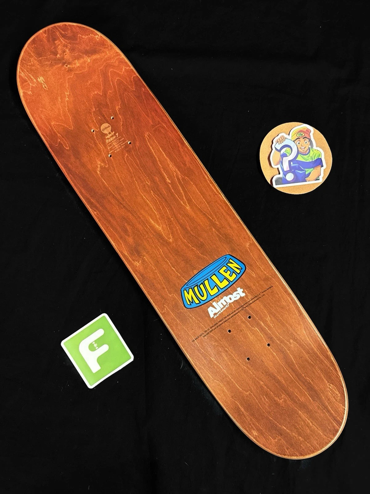 Signed Rodney Mullen Muttley Hanna Barbera Autographed Almost Skateboard Deck
