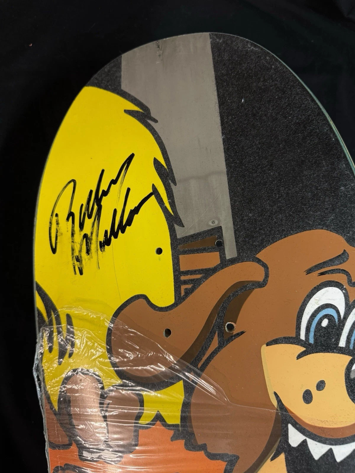 Signed Rodney Mullen FLOCKED Last Supper Autographed Cliche Skateboard Deck
