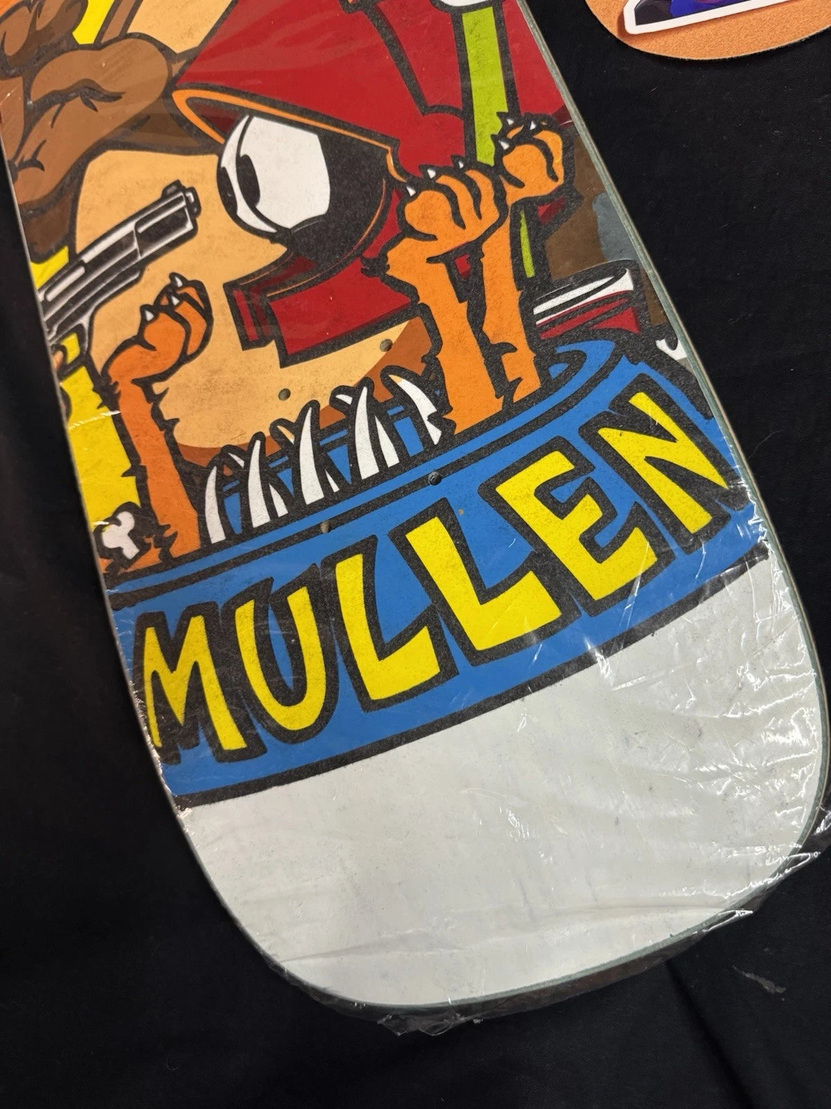 Signed Rodney Mullen FLOCKED Last Supper Autographed Cliche Skateboard Deck