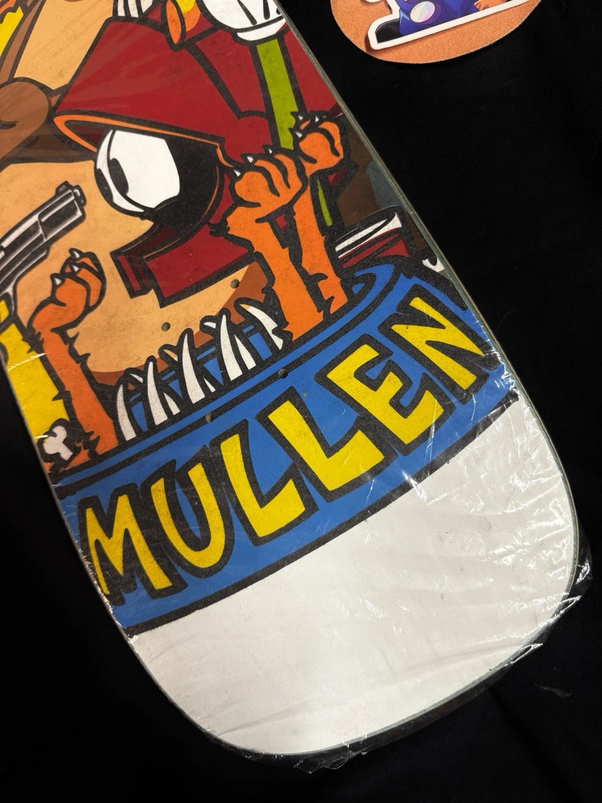 Signed Rodney Mullen FLOCKED Last Supper Autographed Cliche Skateboard Deck