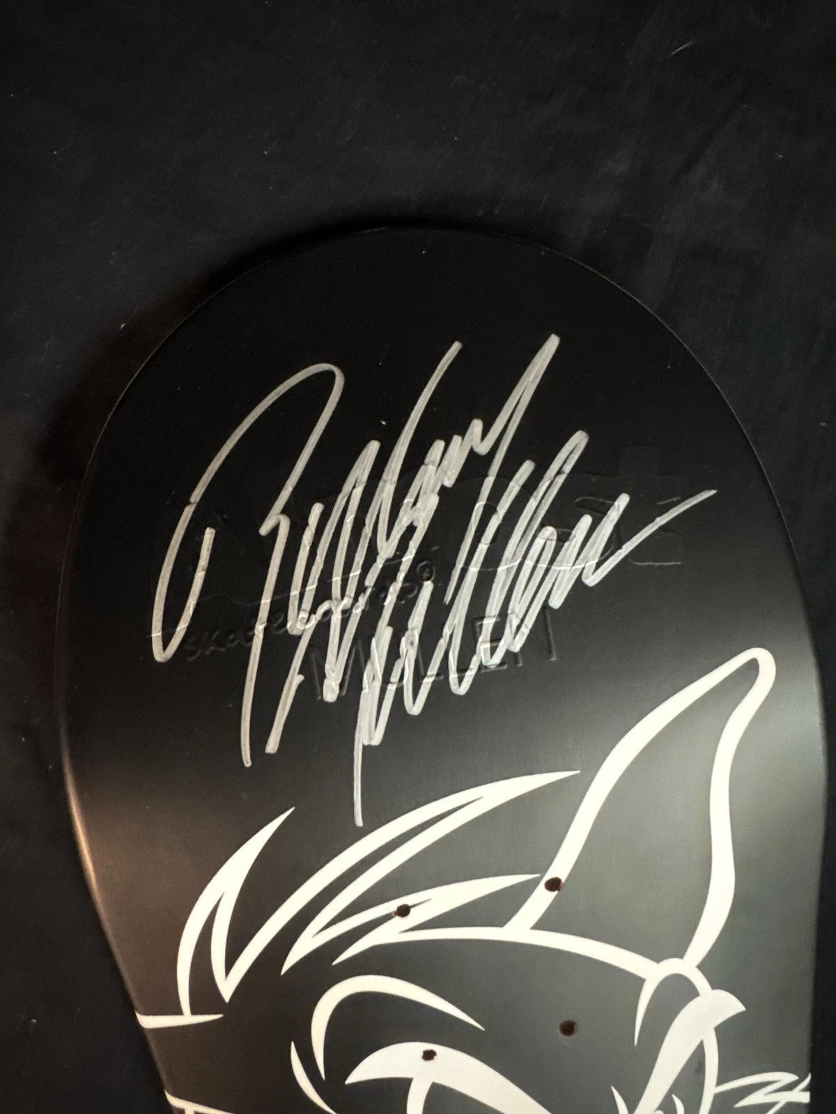 Signed Rodney Mullen Tom And Jerry Autographed Almost Skateboard Deck