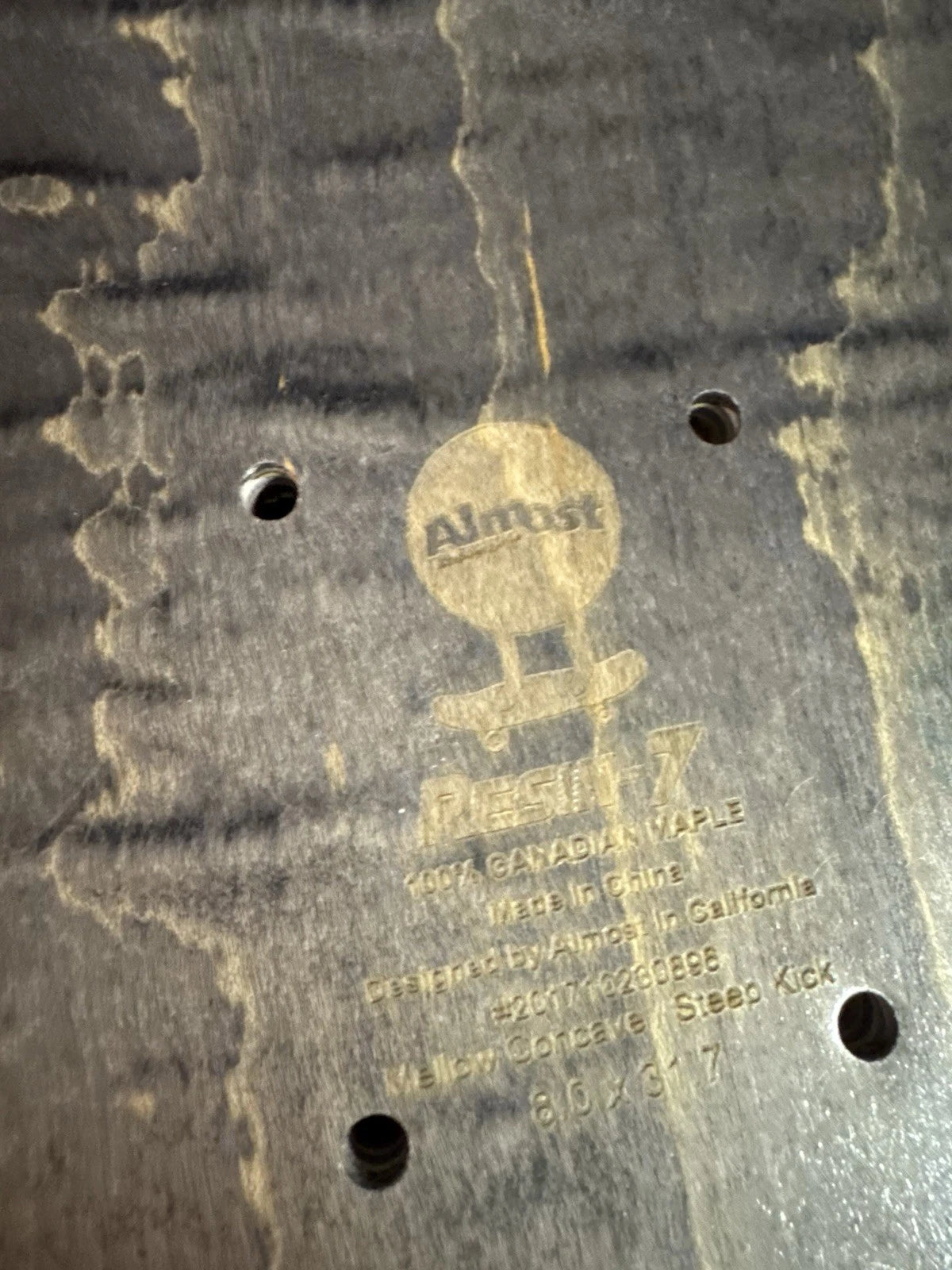 Signed Rodney Mullen Tom And Jerry Autographed Almost Skateboard Deck
