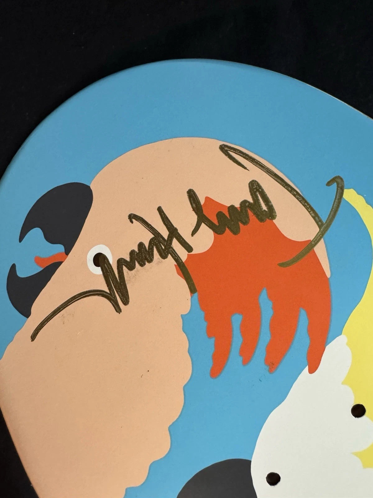 Signed Tony Hawk Bird Gang Autographed Birdhouse Skateboard Deck