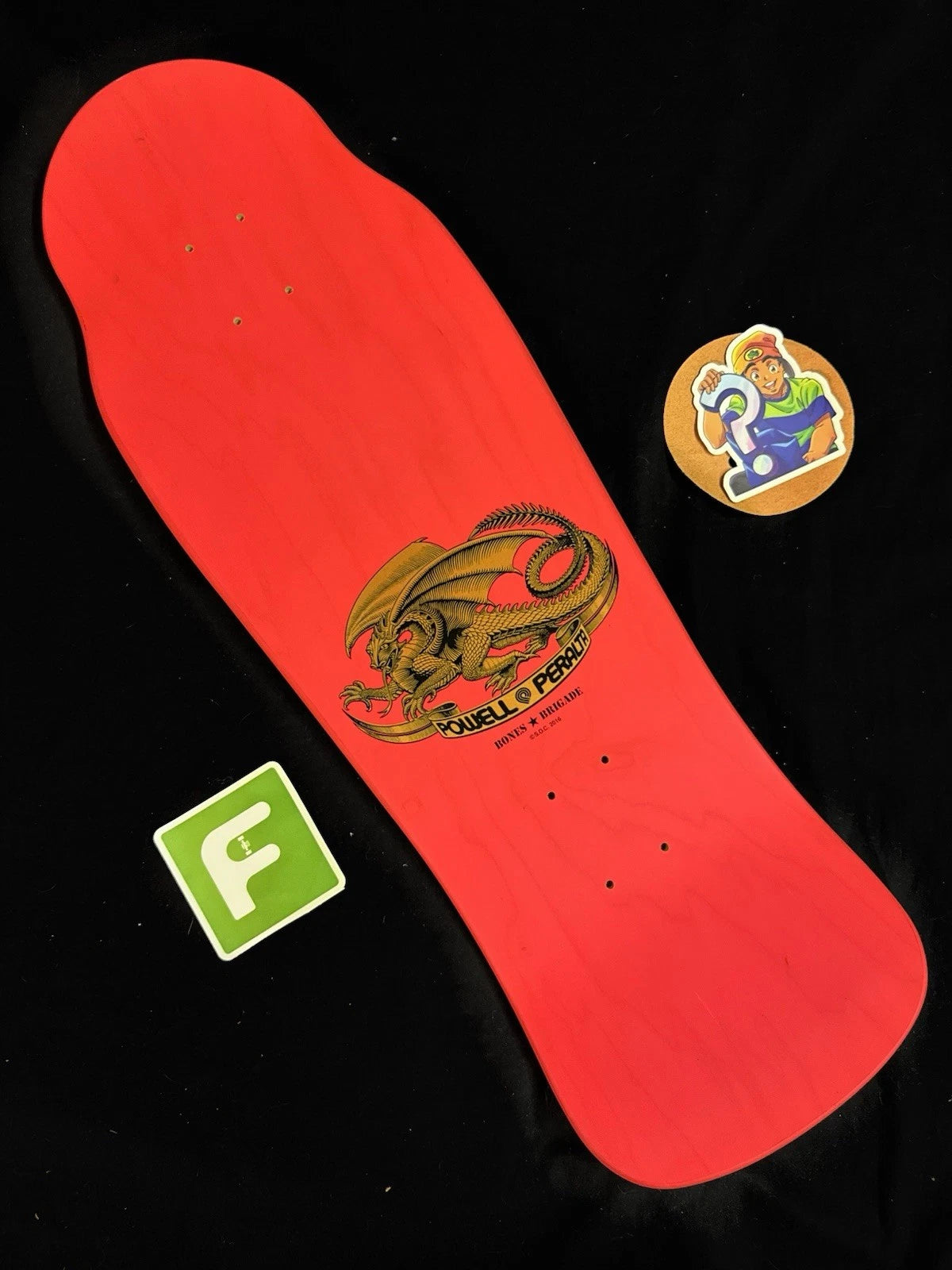 TEAM SIGNED Tony Hawk Claw Bones Brigade Autographed Powell Peralta Skateboard Deck
