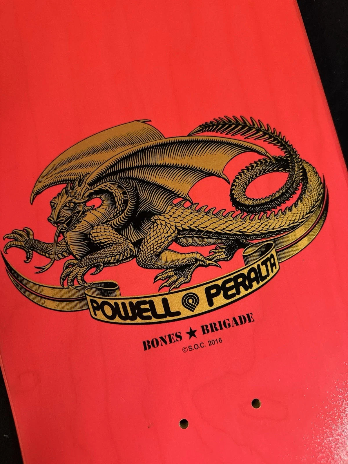 TEAM SIGNED Tony Hawk Claw Bones Brigade Autographed Powell Peralta Skateboard Deck