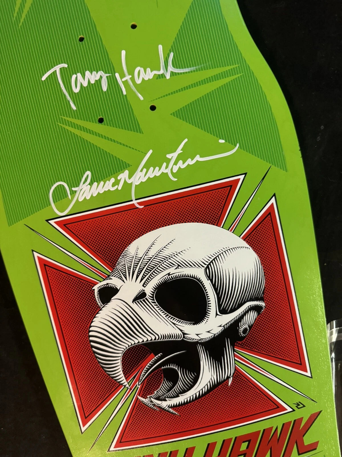 TEAM SIGNED Tony Hawk Bones Brigade Series 15 Autographed Powell Peralta Skateboard Deck