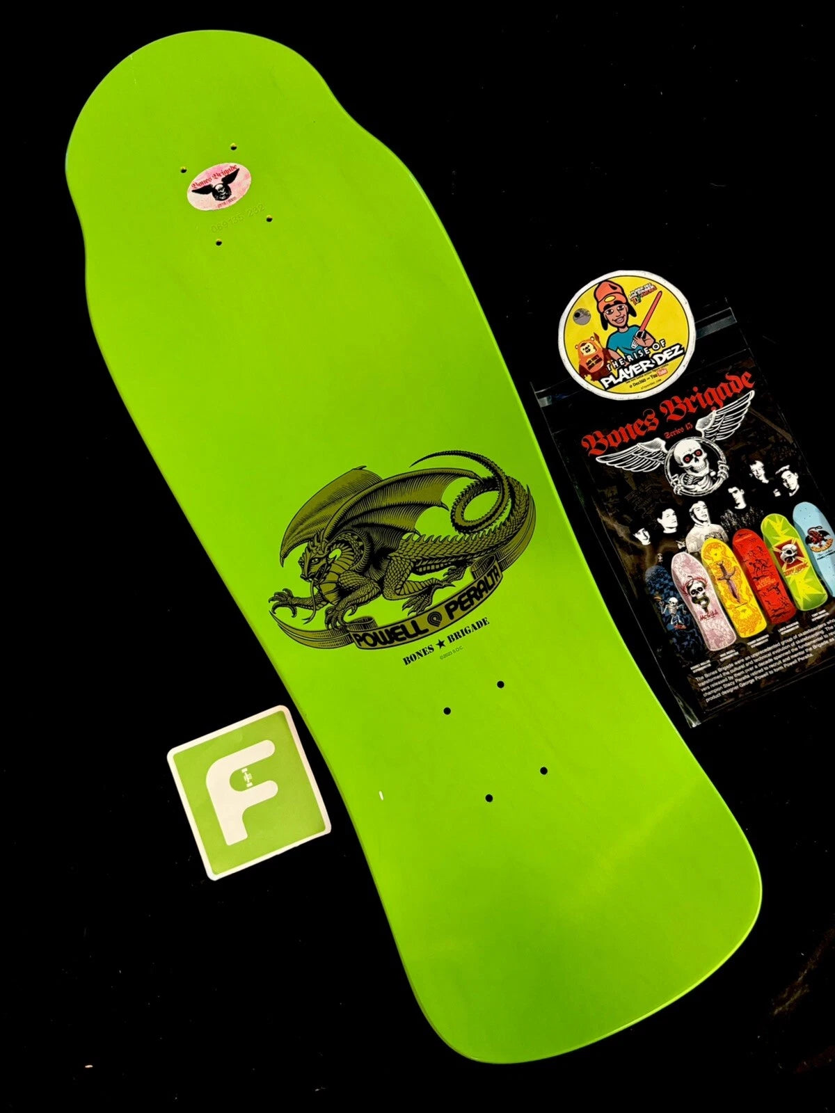 TEAM SIGNED Tony Hawk Bones Brigade Series 15 Autographed Powell Peralta Skateboard Deck
